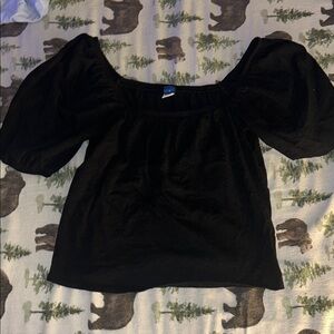 Elegant Black Women's Top